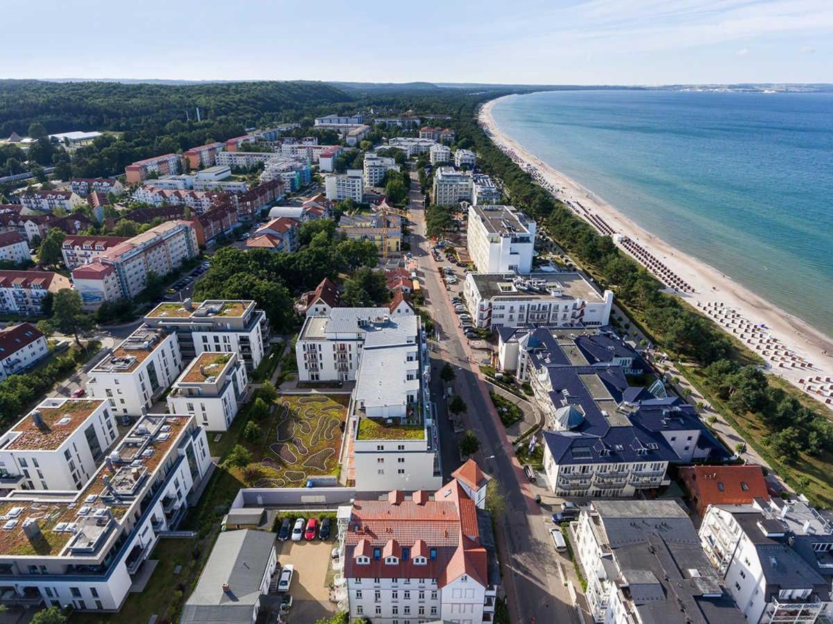 Strandnahe Fewos Mit Meerblick Und Dachterrasse, Residenz Bel Vital - Kategorie E Binz Kültér fotó