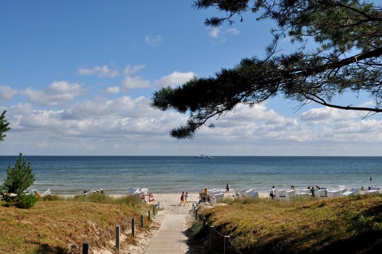 Strandnahe Fewos Mit Meerblick Und Dachterrasse, Residenz Bel Vital - Kategorie E Binz Kültér fotó