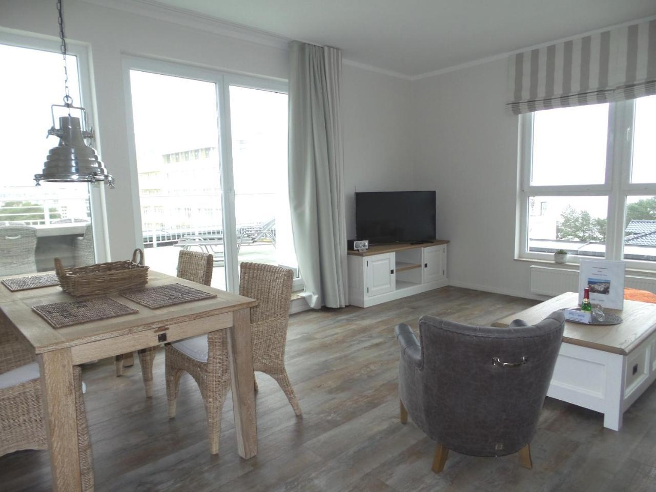 Strandnahe Fewos Mit Meerblick Und Dachterrasse, Residenz Bel Vital - Kategorie E Binz Kültér fotó