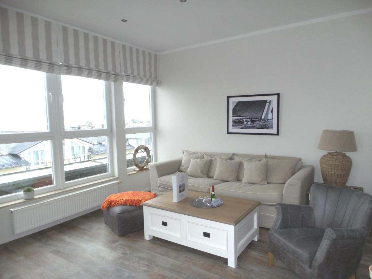 Strandnahe Fewos Mit Meerblick Und Dachterrasse, Residenz Bel Vital - Kategorie E Binz Kültér fotó