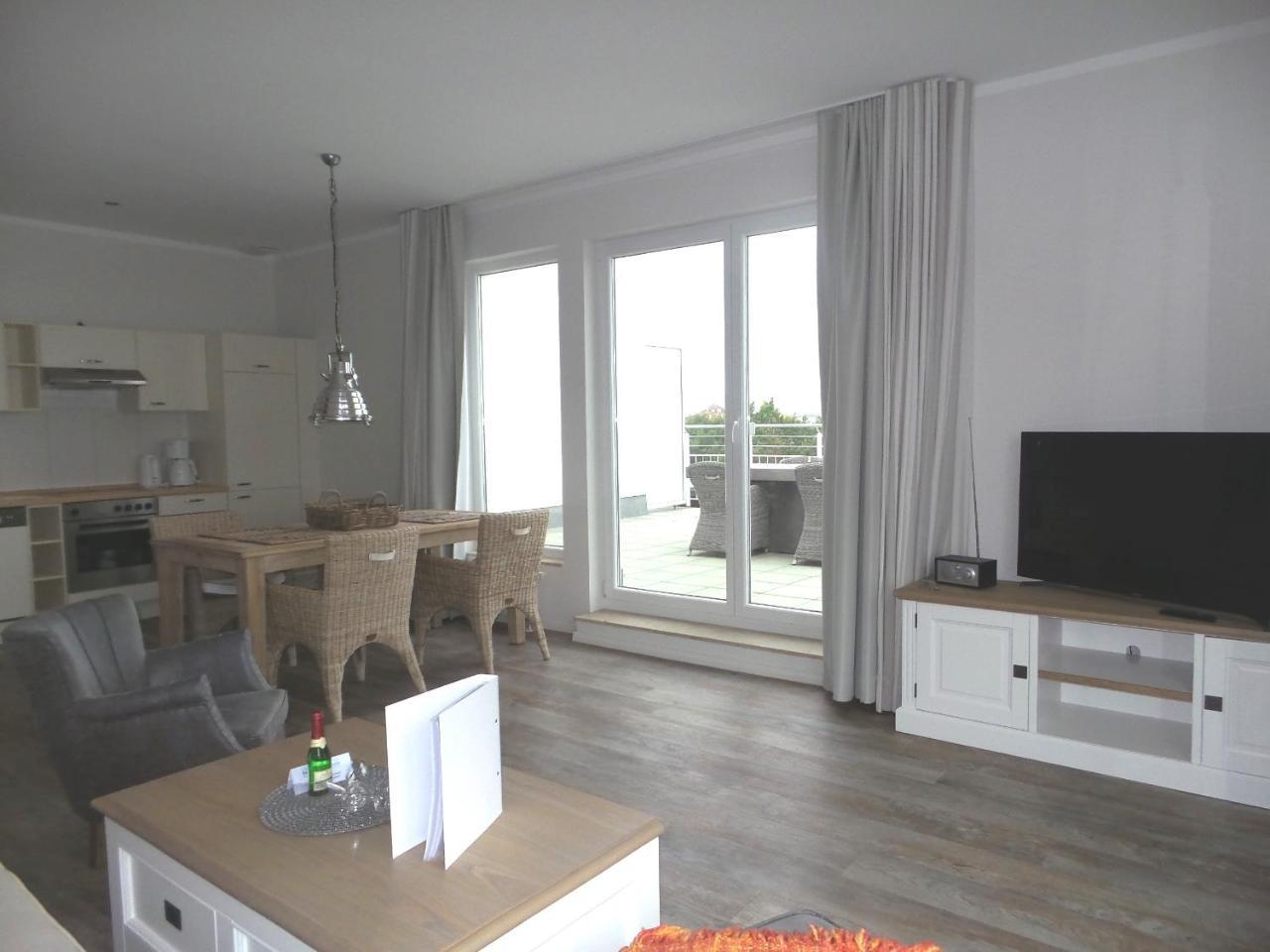 Strandnahe Fewos Mit Meerblick Und Dachterrasse, Residenz Bel Vital - Kategorie E Binz Kültér fotó