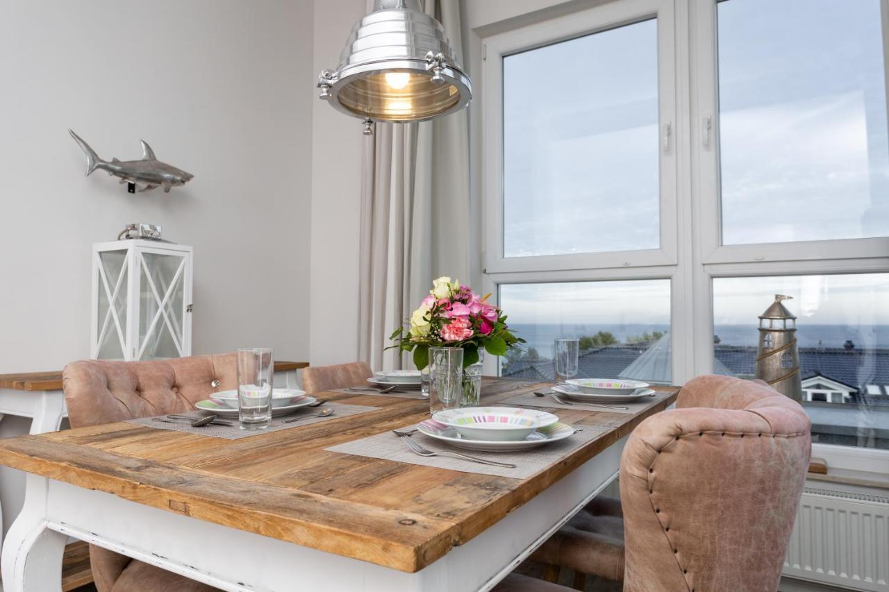 Strandnahe Fewos Mit Meerblick Und Dachterrasse, Residenz Bel Vital - Kategorie E Binz Szoba fotó
